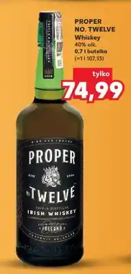 Kaufland Whisky No. Twelve 40% alk oferta