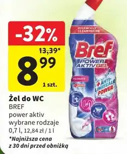 Intermarche Żel do WC power aktiv wybrane rodzaje oferta