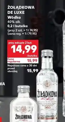 Kaufland Wódka De Luxe oferta