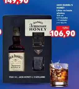 Kaufland Likier na bazie whiskey 35% alk. + 2 szklanki oferta