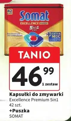 Intermarche Kapsułki do zmywarki Excellence Premium 5in1 + puszka oferta