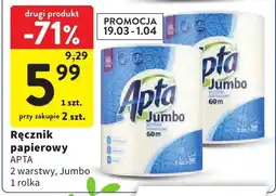 Intermarche Ręcznik papierowy 2 warstwy, Jumbo oferta