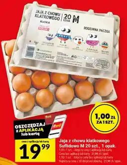 Twój Market Jaja z chowu klatkowego Surfilowo M 20 szt., 1 opak oferta
