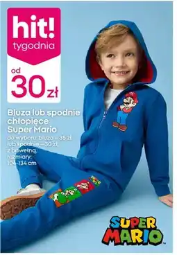 Pepco Bluza lub spodnie chłopięce Super Mario oferta