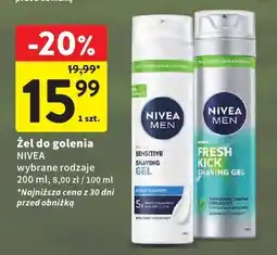 Intermarche Żel do golenia wybrane rodzaje oferta