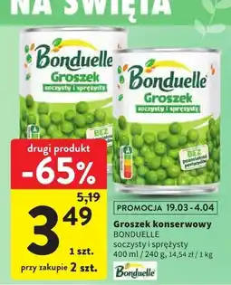 Intermarche Groszek konserwowy soczysty i sprężysty oferta