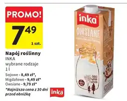 Intermarche Napój roślinny wybrane rodzaje oferta