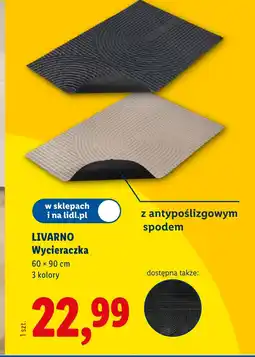 Lidl Wycieraczka Livarno oferta