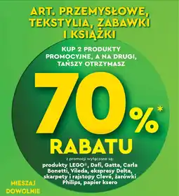 Biedronka Art. przemysłowe, tekstylia, zabawki i książki oferta