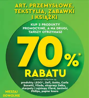 Biedronka Art. przemysłowe, tekstylia, zabawki i książki oferta