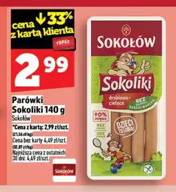 Topaz Parówki Sokołów oferta