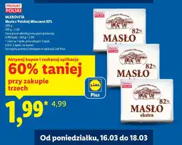 Lidl Masło Mlekovita oferta