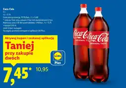 Lidl Napój Coca-Cola oferta