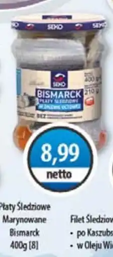 DUO-TES Płaty śledziowe Marynowane Bismarck oferta