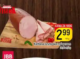 Delikatesy Piotruś Pan Wisłok Kiełbasa szynkowa z pieprzem oferta