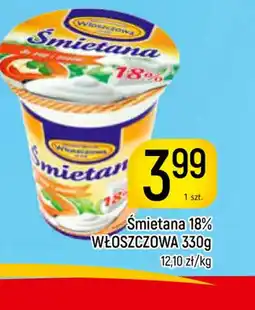 Delikatesy Piotruś Pan Smietana Włoszczowa 18% oferta