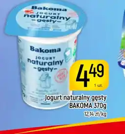 Delikatesy Piotruś Pan Bakoma Jogurt naturalny gęsty oferta