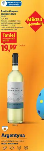 Lidl Trapiche Vineyards Sauvignon Blanc oferta