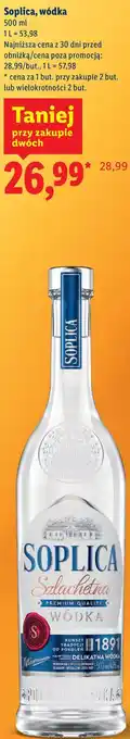Lidl Soplica, wódka oferta