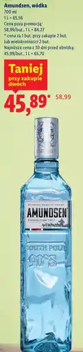 Lidl Amundsen, wódka oferta