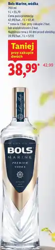 Lidl Bols Marine, wódka oferta