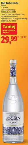 Lidl Biały Bocian, wódka oferta