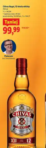 Lidl Chivas Regal, 12-letnia whisky oferta