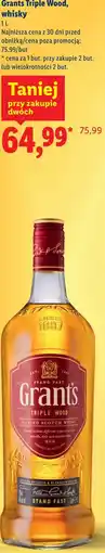 Lidl Grants Triple Wood, whisky oferta