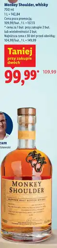 Lidl Monkey Shoulder, whisky oferta