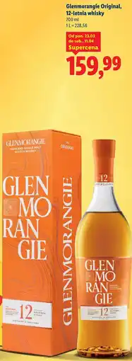 Lidl Glenmorangie Original, 12-letnia whisky oferta