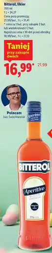 Lidl Bitterol, likier oferta