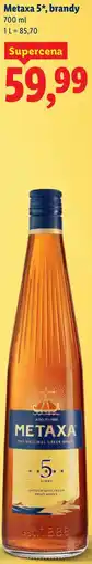 Lidl Metaxa 5*, brandy oferta