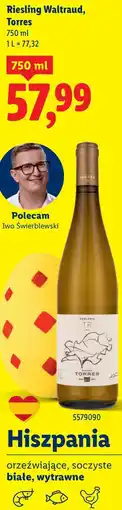Lidl Riesling Waltraud, Torres oferta