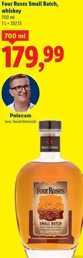 Lidl Four Roses Small Batch, whiskey oferta