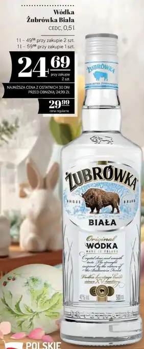Polomarket Wódka Żubrówka Biała oferta