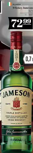 Polomarket Whiskey Jameson oferta