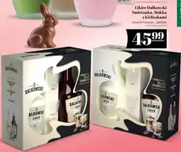 Polomarket Likier Dalkowski ŕmietanka, Mokka z kieliszkami oferta
