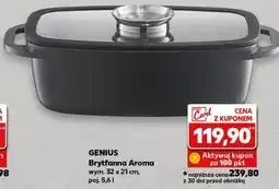 Kaufland GENIUS Brytfanna Aroma wym. 32 x 21 cm, poj oferta