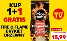 Kaufland FIRE & FLAME BRYKIET DRZEWNY oferta