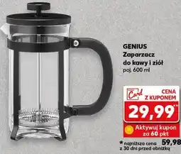 Kaufland GENIUS Zaparzacz do kawy i ziół poj oferta