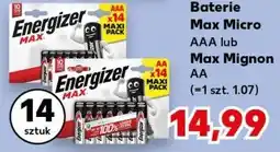 Kaufland Baterie Max Micro AAA lub Max Mignon AA oferta