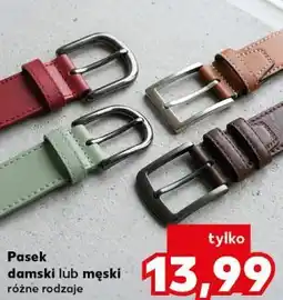 Kaufland Pasek damski lub męski oferta