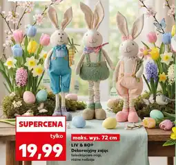 Kaufland LIV & BO Dekoracyjny zając oferta