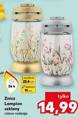 Kaufland Znicz Lampion szklany oferta
