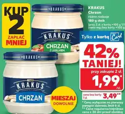 Kaufland KRAKUS Chrzan oferta