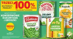 Kaufland WSZYSTKIE KONSERWOWE KUKURYDZE i GROSZKI oferta