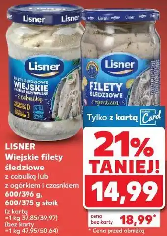 Kaufland Lisner Wiejskie filety śledziowe oferta