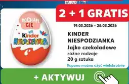 Kaufland KINDER NIESPODZIANKA Jajko czekoladowe oferta