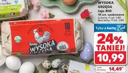 Kaufland WYSOKA GRZĘDA Jaja BIO oferta