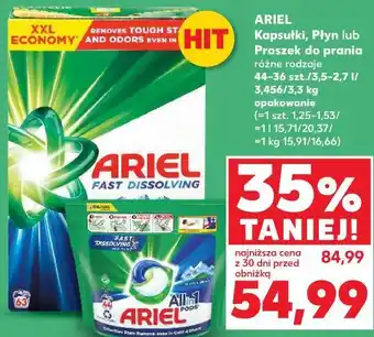 Kaufland ARIEL Kapsułki, Płyn lub Proszek do prania oferta